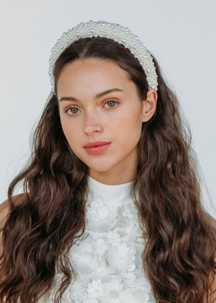 Pearl Bailey headband Accessories Bridal Coveti