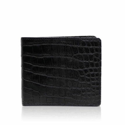 Men’s Black Crocodile Leather Wallet Men Bangkok Bootery Coveti