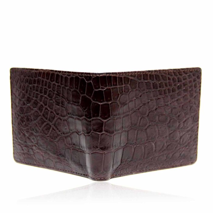 Men’s Brown Crocodile Leather Wallet Men Bangkok Bootery Coveti