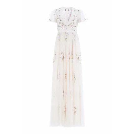 Petunia Cap Sleeve Gown