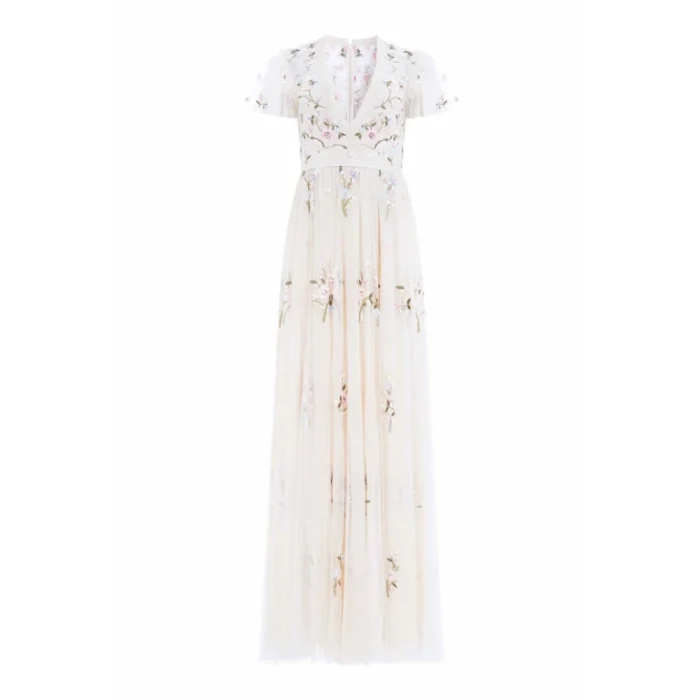 Petunia Cap Sleeve Gown