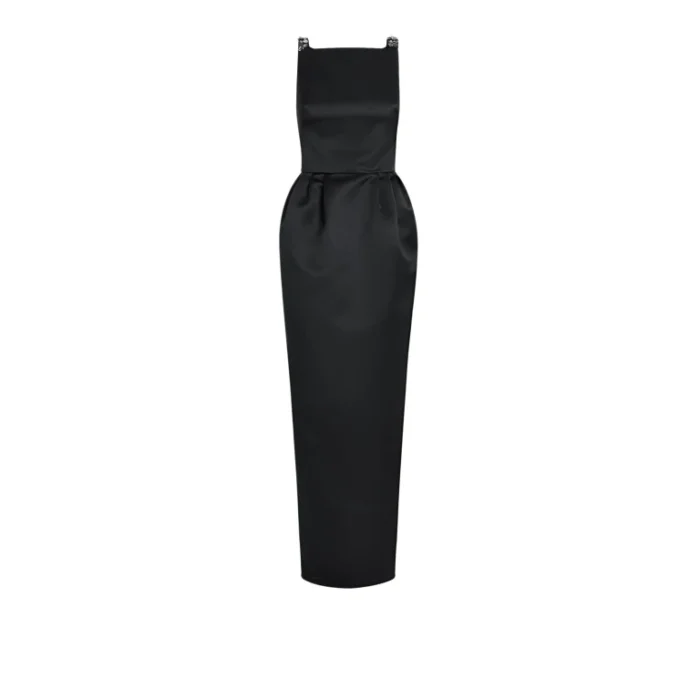 Trecchi Black Long Dress
