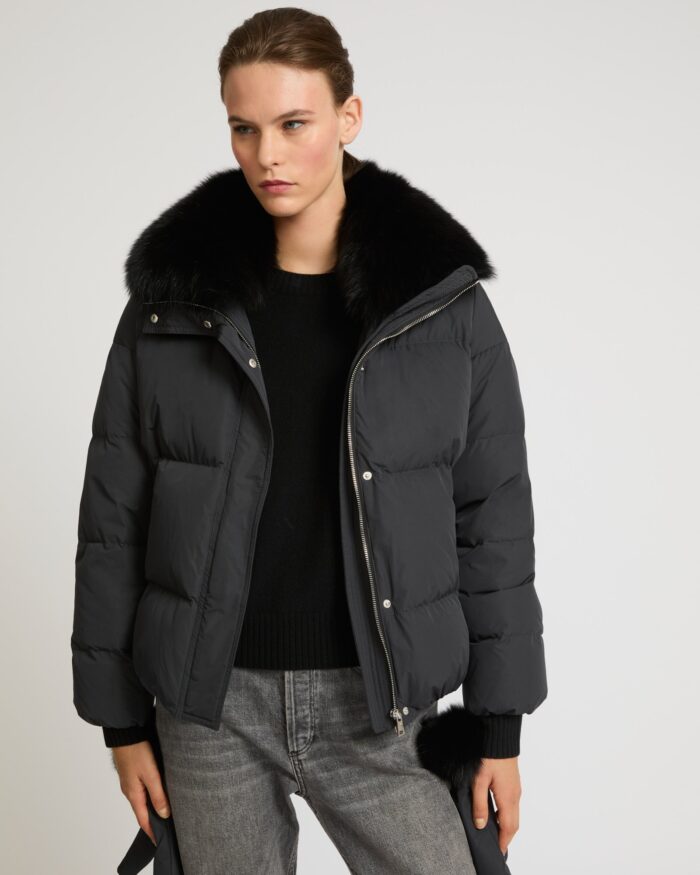 yves salomon down jacket