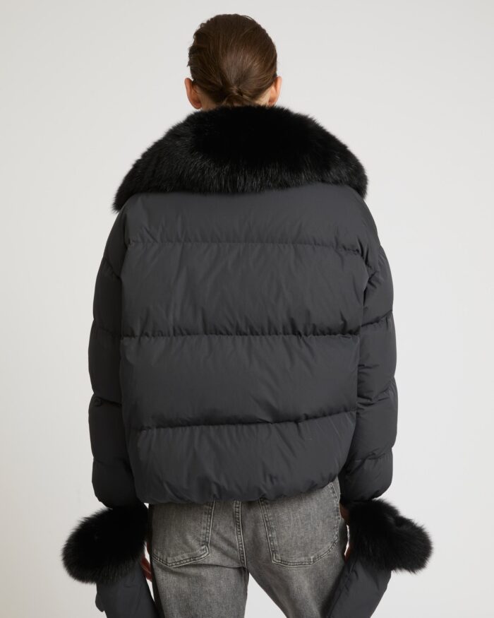 yves salomon fur vest