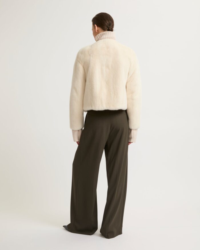 yves salomon leather jacket