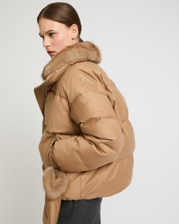 yves salomon shearling coat