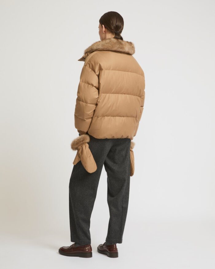 yves salomon leather jacket