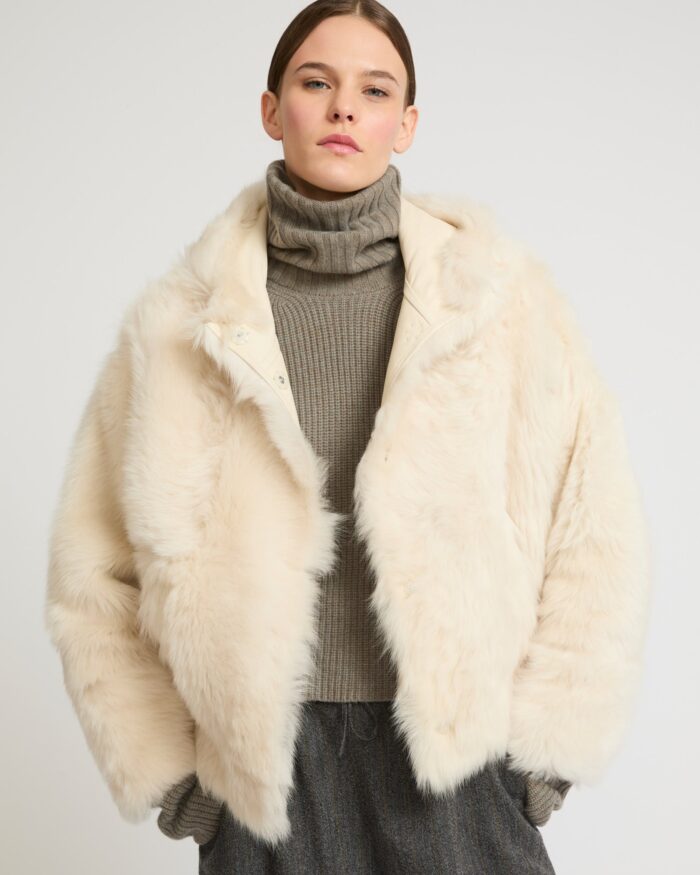 yves salomon shearling coat