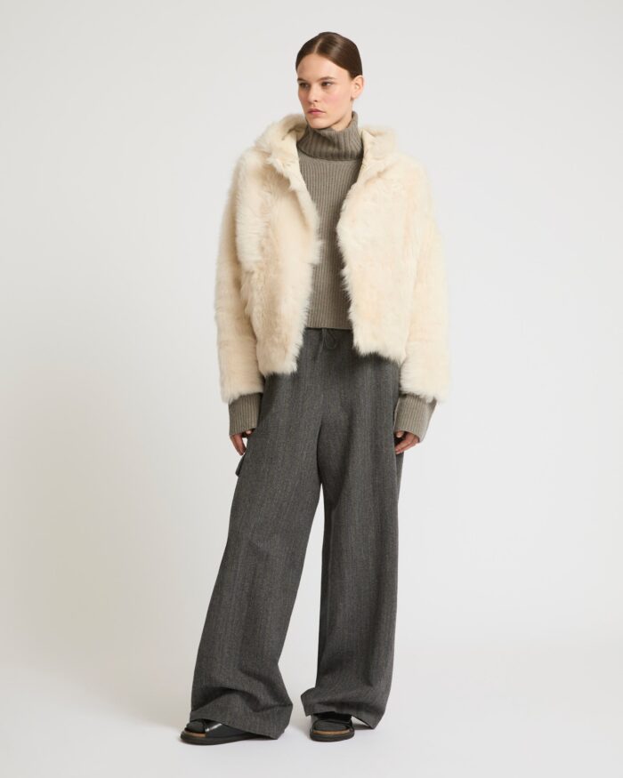 yves salomon down jacket