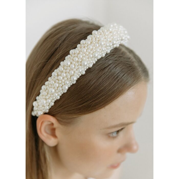 Pearl Bailey headband Accessories Bridal Coveti
