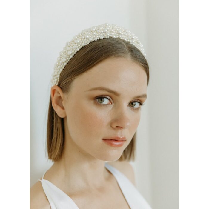 Pearl Bailey headband Accessories Bridal Coveti