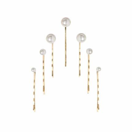 Pippa gold bobby pin set Accessories Bridal Coveti