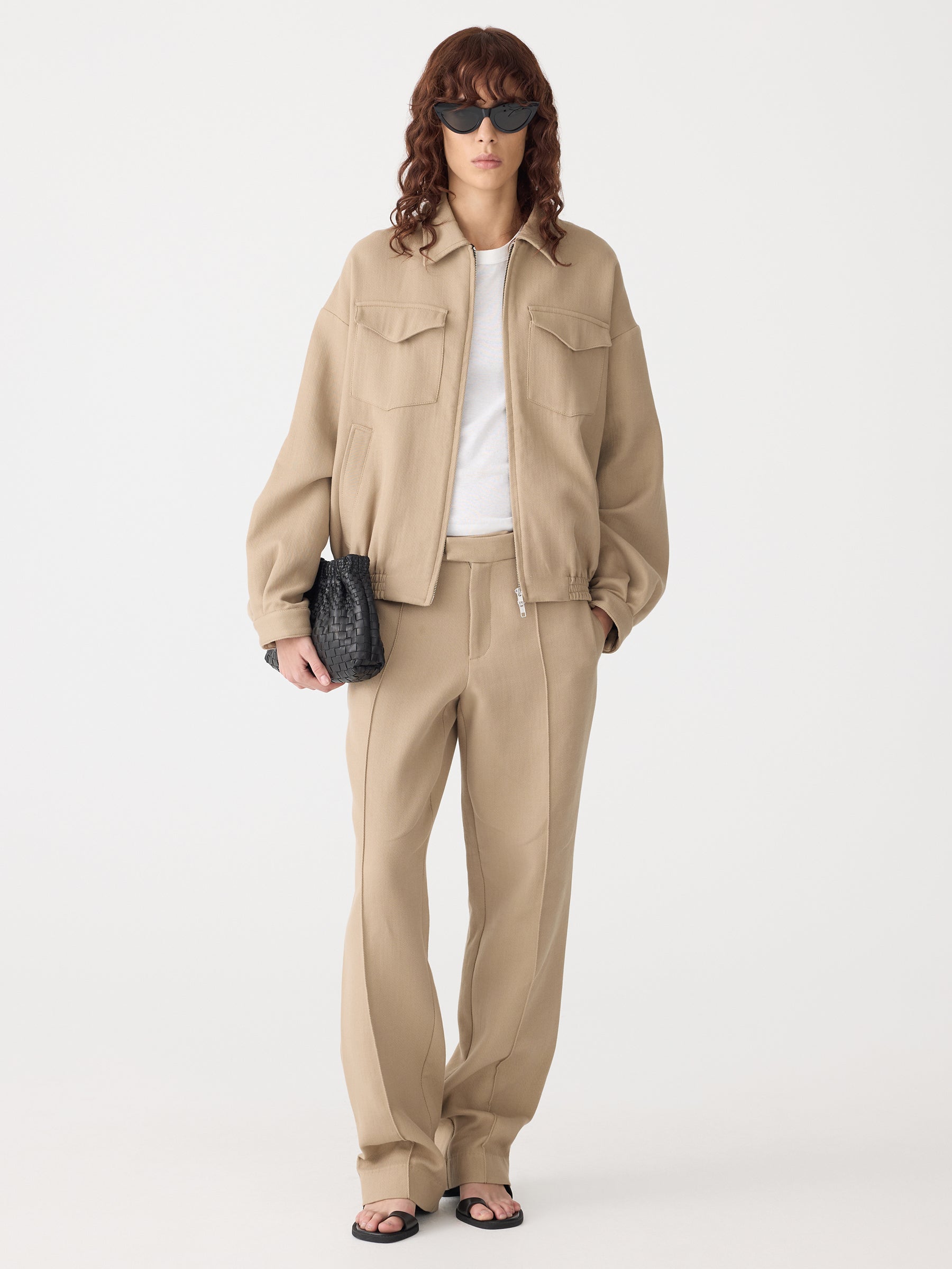 Raised Twill Straight Leg Pant - Image 2