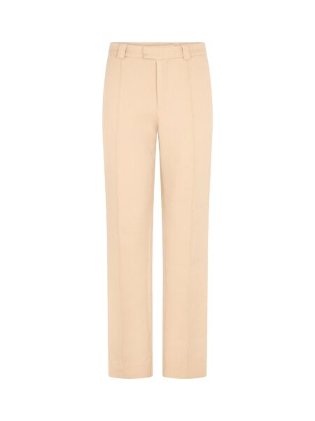 Raised Twill Straight Leg Pant