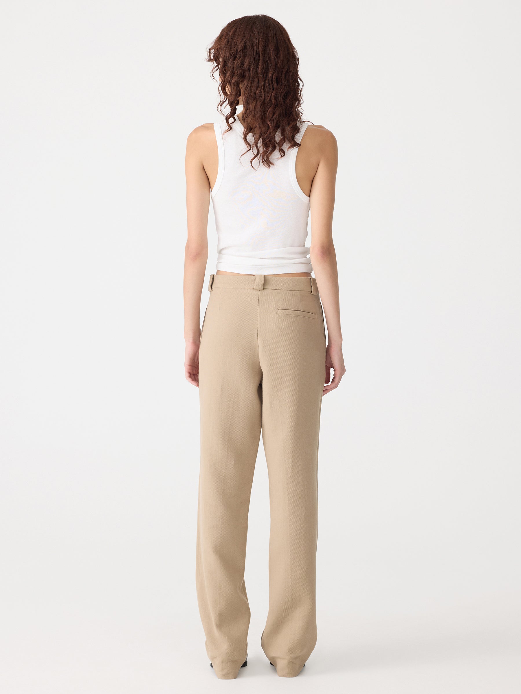 Raised Twill Straight Leg Pant - Image 6
