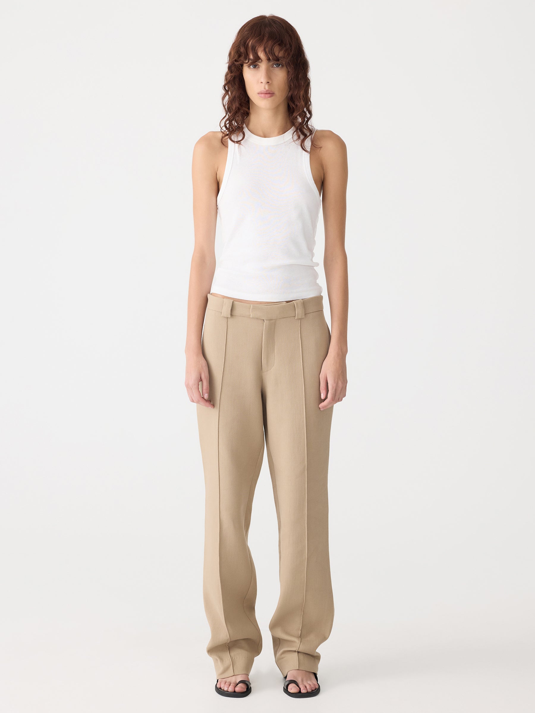 Raised Twill Straight Leg Pant - Image 7