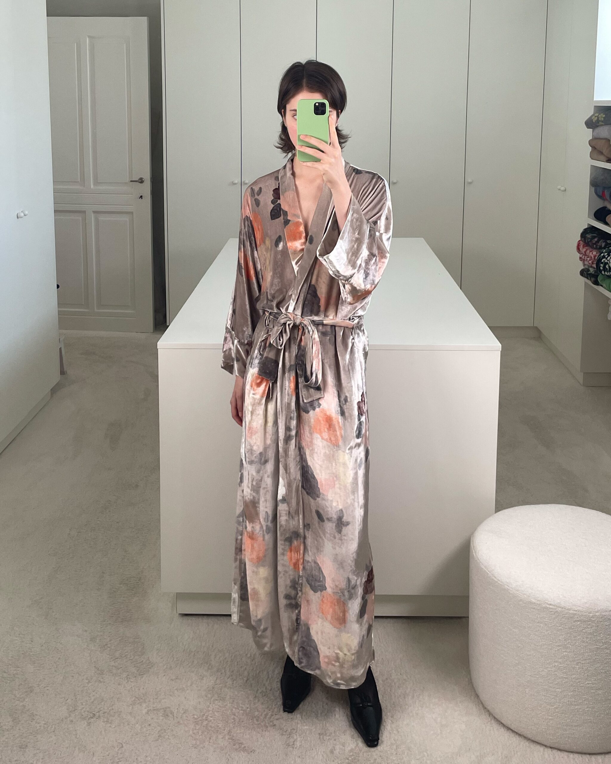 Peignoir Silk Velvet - Image 2