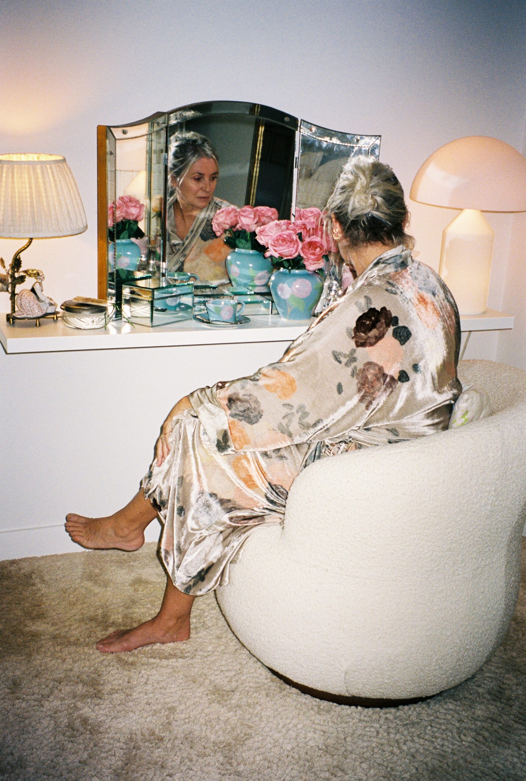 Peignoir Silk Velvet - Image 3