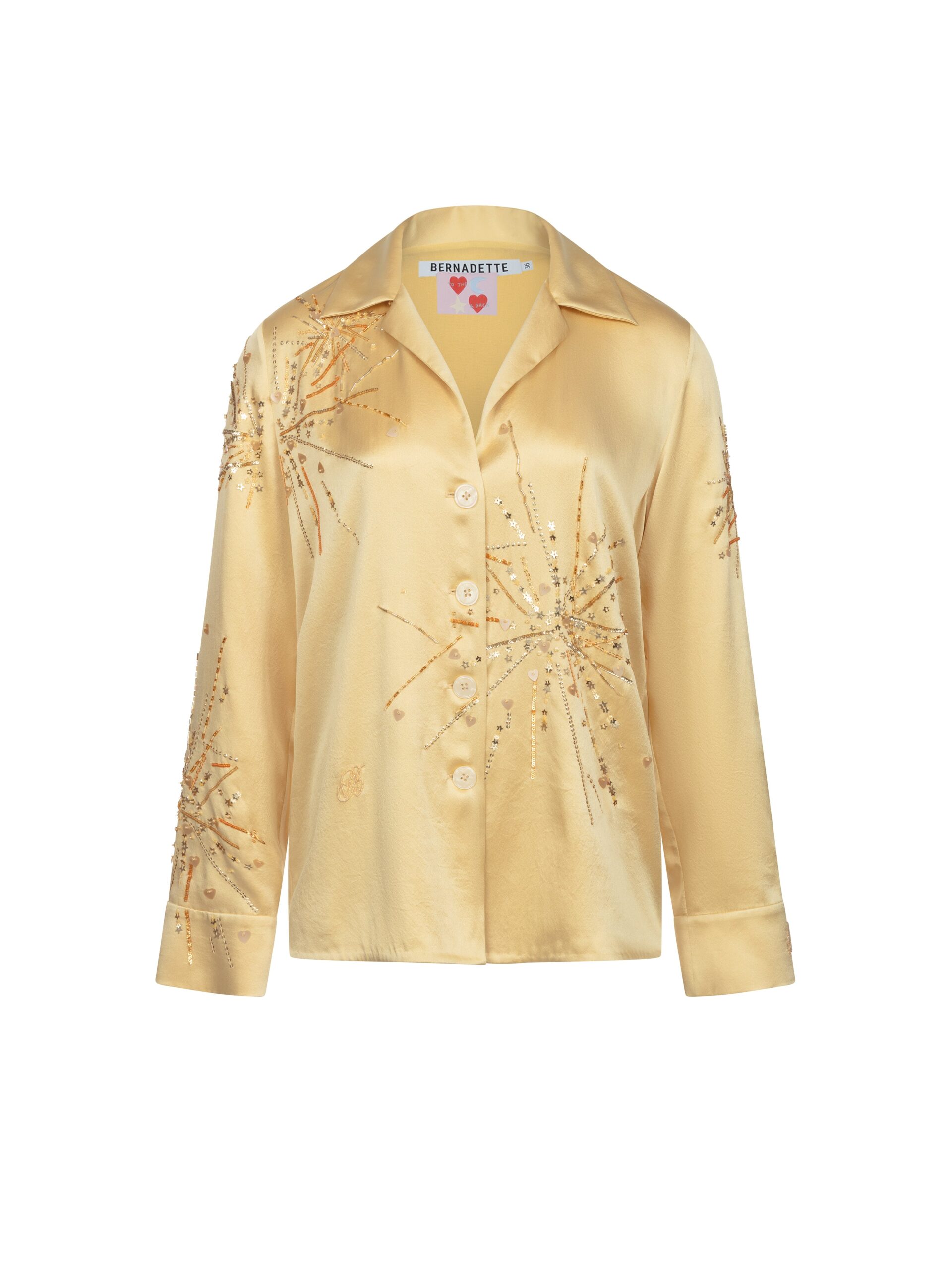 Pyjama Blouse Louis Sequins Embroidered