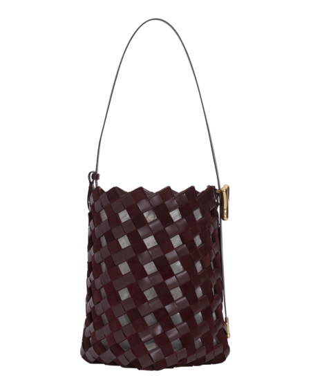 YY Bucket 19 Woven, Bordeaux Gaucho