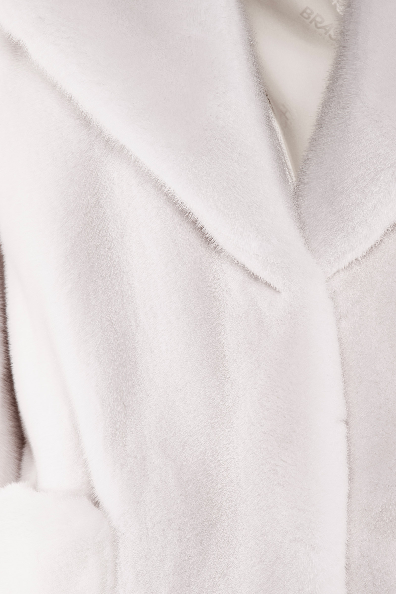 Natural white mink jacket - Image 8