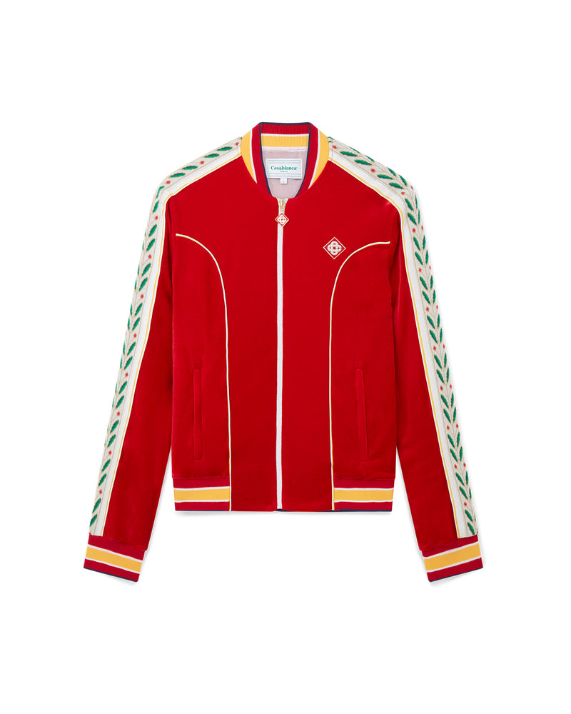 Laurel Velour Track Top