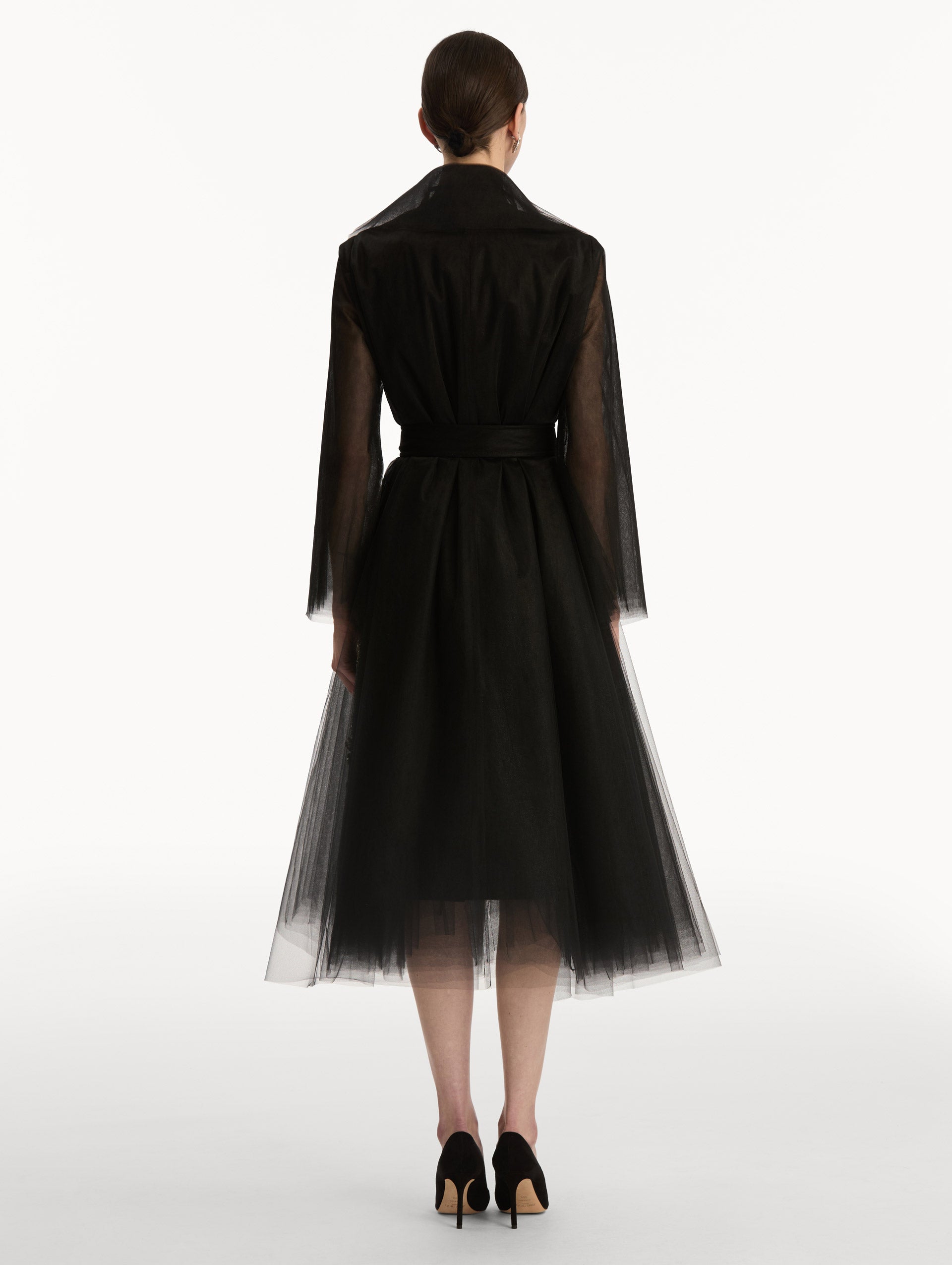 Foxglove Sequin Embroidered Opera Coat - Image 2