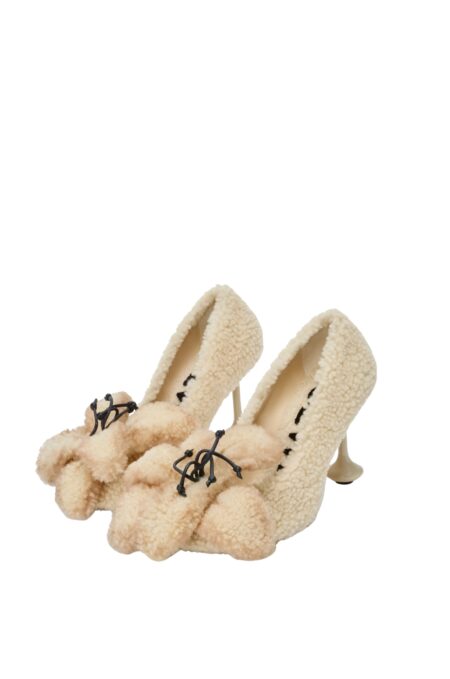 Toy Pump In Shearling