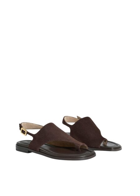Asymmetric Sandal
Italian Suede