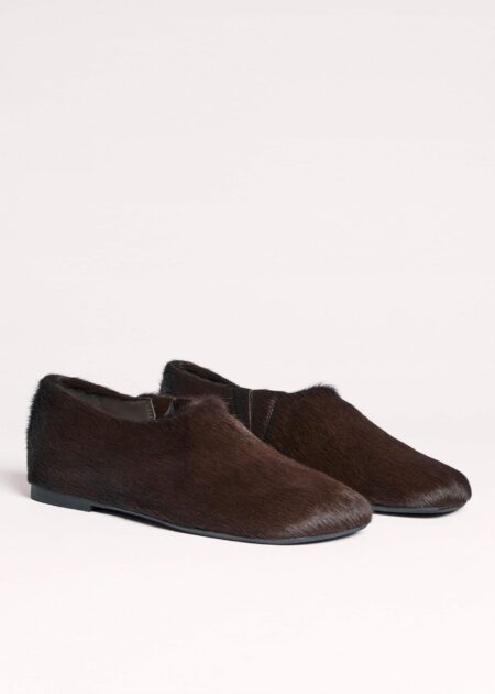 Asymmetric Slipper
Italian Leather