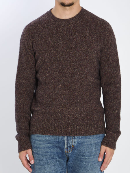 Knitted craw neck pullover