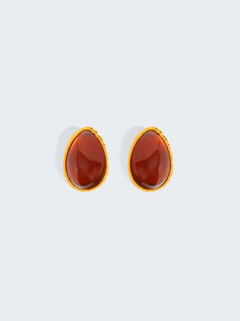 Schiaparelli Cabochon Earrings