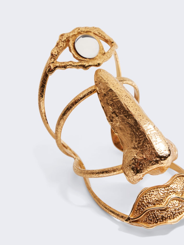Schiaparelli Face Cuff Bracelet - Image 4