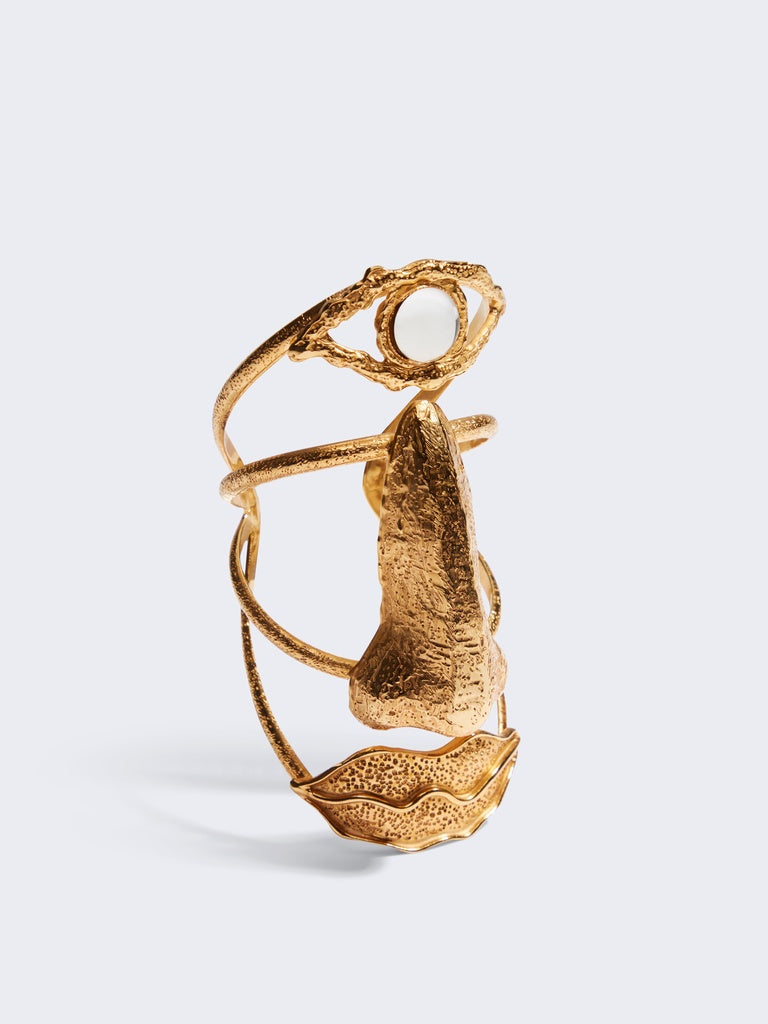 Schiaparelli Face Cuff Bracelet