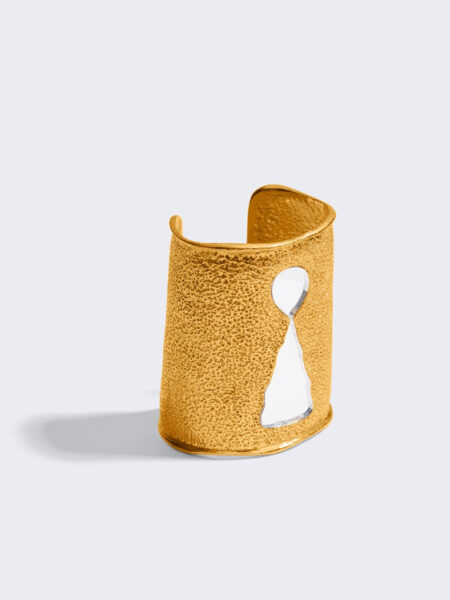 Schiaparelli Keyhole Cuff Bracelet