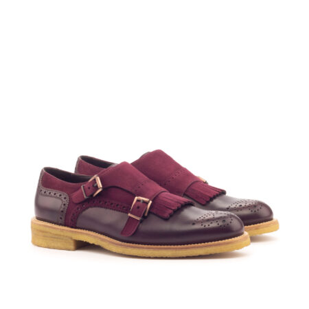 Women's Kiltie Monk Strap Shoe