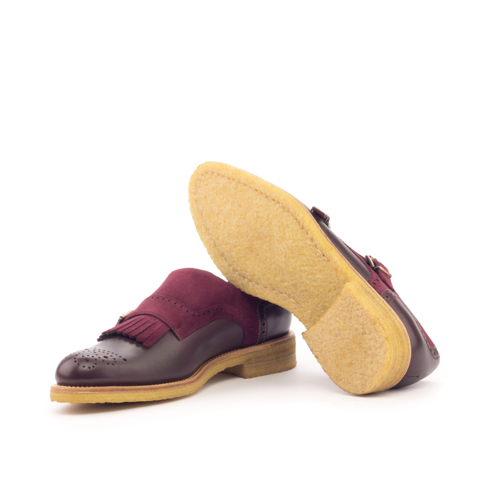 Women's Kiltie Monk Strap Shoe - Image 3